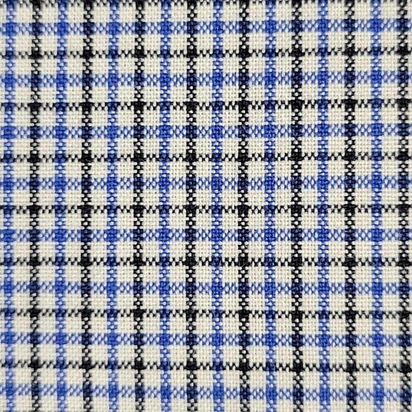 Polo Ralph Lauren Shirt Oxford Men's XL 17 Blue Plaid LS Button Down Cotton - Picture 6 of 9